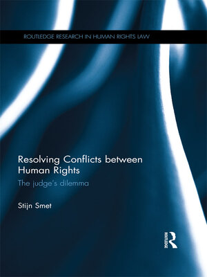 cover image of Resolving Conflicts between Human Rights